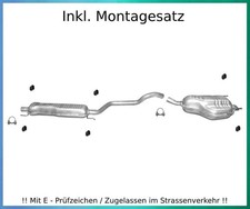 Auspuffanlage Opel Zafira B
