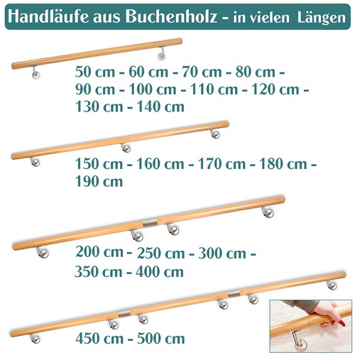 Buche holz handlauf - holz,