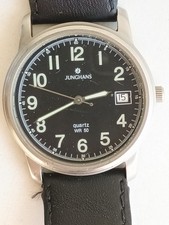 Junghans Quartz WR50 – Herren Armbanduhr Herrenuhr – Datumsanzeige