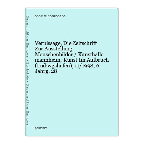 Vernissage die zeitschrift - vernissage,,
