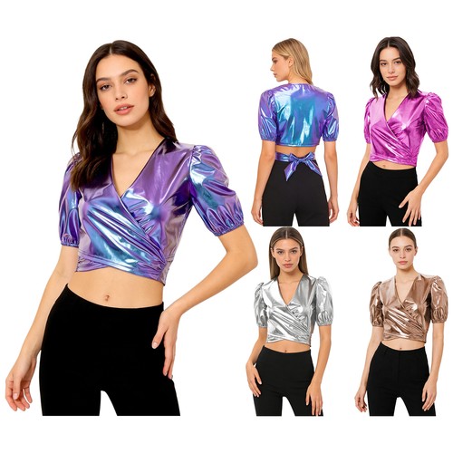 Damen crop tops rave - crop-tops, hemd