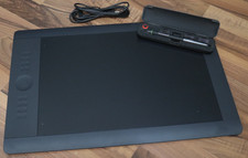 Wacom Intuos 5 Touch Grafiktablett PTH-850 /K Größe L (25,5 x 38 cm) mit Pro Pen