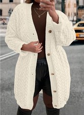 Lagenlook Cardigan Gr. 52-54