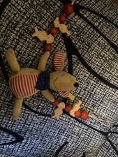 Steiff Kinderwagenkette Kindersitz Teddy 10cm Stofftier