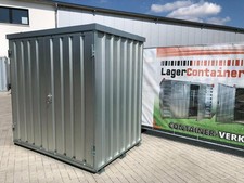 Lagercontainer Lagerbox Schnellbaucontainer Container 1,5m mit Doppelflügeltür