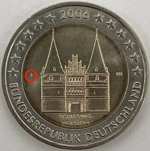 Euro gedenkmünze - 2,