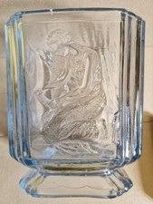 Art Deco Eisblau Sowerby