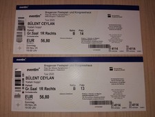 2x Bülent Ceylan Bregenz , 09. Nov. '25, Tickets, 2 Karten, Beste PLÄTZE !!!