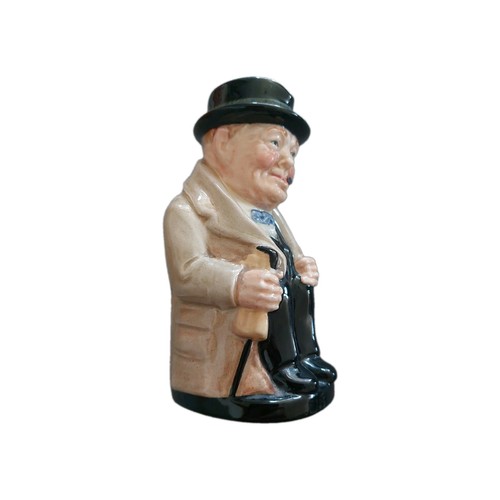 Royal doulton toby jug winston - doulton,