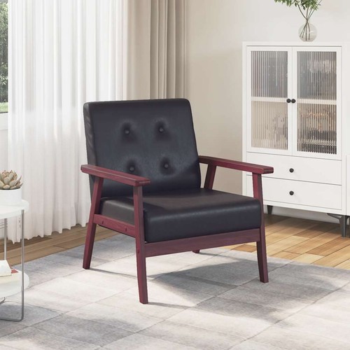 Sessel schwarz kunstleder - sessel,