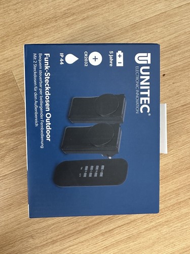 Unitec funk steckdosen outdoor - funk-steckdosen,