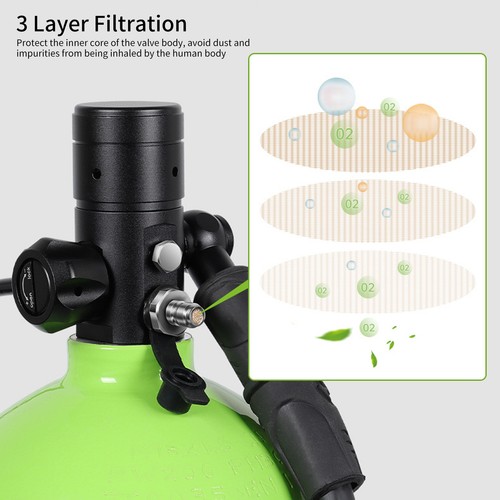 3-Liter-Sauerstofftank-Set