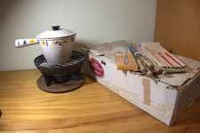 Komplettes fondueservice - fondueservice, le