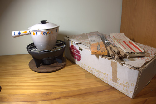 Komplettes fondueservice - fondueservice, le