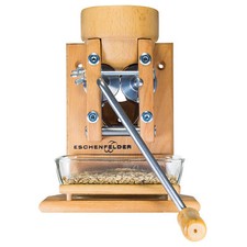Eschenfelder Flocker Wandmodell Kornquetsche Holztrichter inkl. Glasschale