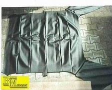 Dachhimmel  passend  für Golf 1  (2-türig) aus schwarzem Kunstleder , 