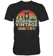 Vintage 1980 T-Shirt  Jahrgang
