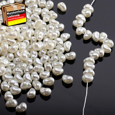 Weiße bastelperlen 10mm 750 - weiße,