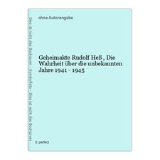 Geheimakte rudolf heß die - geheimakte, ,