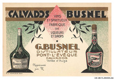 CAR-ABRP3-0238-14 - PONT-L'EVEQUE - Calvados Busnel - G Busnel Destillator -