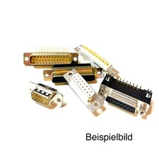 D-SUB SUB-D Einbau-Stecker & Einbau-Buchsen, gewinkel & gerade versch. Varianten