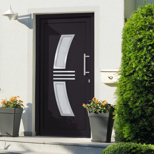 Vidaxl haustür anthrazit - vidaxl,