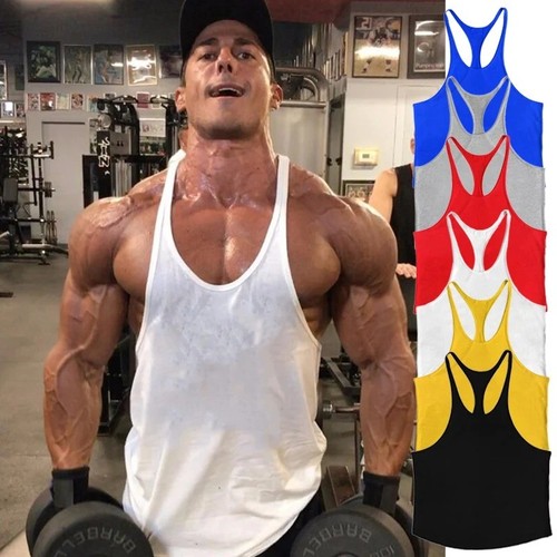 Bodybuilding stringer tank top - bodybuilding,
