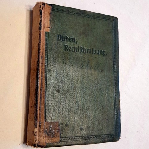 Duden rechtschreibung 1915 - rechtschreibung,