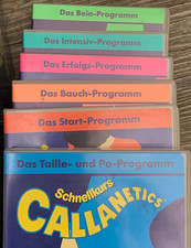 6 x CALLANETICS  VHS Anfänger