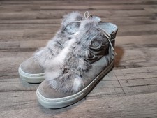 Paul Barritt Stiefel Damen Schuhe Gr. 38 Fell New York