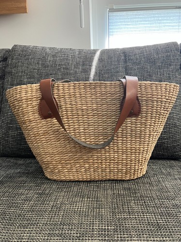 Hochwertige basttasche mit - basttasche,