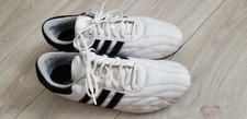 Adidas Trainer Low Taekwondo Schuhe Sport Sneaker Weiss Gr. 45 1/3, Uk 10, 5