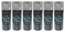 6x Baufix Chrom Silber