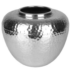 Vasen aus Metall Hammerschlag Metallvase Deko Blumenvase