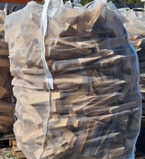 5 x Holzbag Woodbag Big Bag Holz 100x100x120cm, Sternboden BigBag für Brennholz