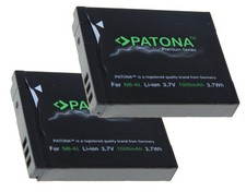 2 x Premium-Akku für Canon