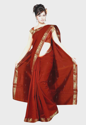Sari aus indien unbenutzt mit - indien,