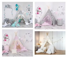 New Kinder Tipi Zelt Spielzelt