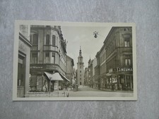 AK Forst Lausitz Spreewald Cottbuser Straße Laden Geschäft Kirche Cottbus Guben
