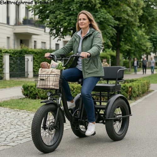 Dreirad für erwachsene - e-dreirad,