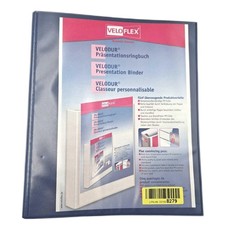 VELOFLEX 4148150Pr¤sentations-Ringbuch Velodur DIN A4 4-Ring-Mechanik 272