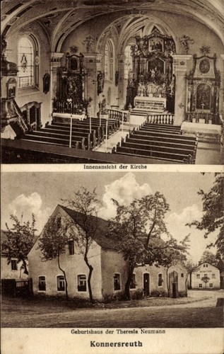 Konnersreuth der - in,