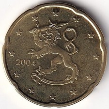 20 Cent Coin Finland - 2004 -