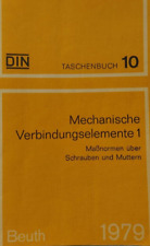 Beuth DIN Taschenbuch 10 Mechanische Verbindungselemente  1  1979 -  gebraucht