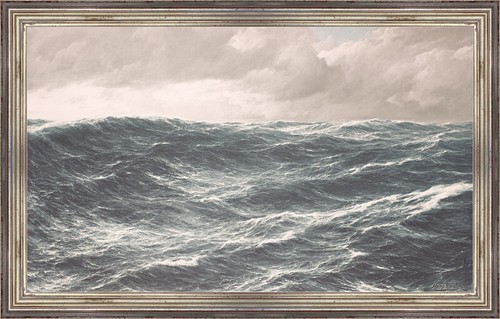 Sturm auf der nordsee - nordsee, marine