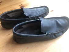 TIMBERLAND Smart comfort system Gr 40 7 schwarz Leder Slipper Mokassins Einlagen