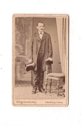 Georg rauchmiller cdv foto - georg,