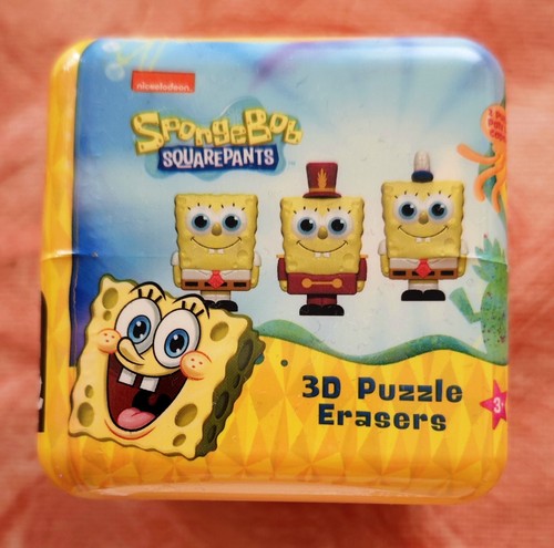 Spongebob puzzle eraser - 3d,