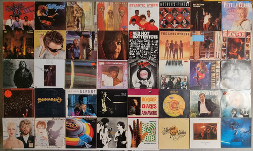40x vinyl rock pop weitere - 40x, lp