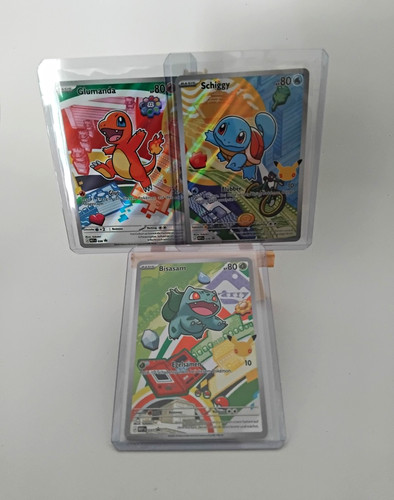 Pokémon 3er set - pokémon, glumanda